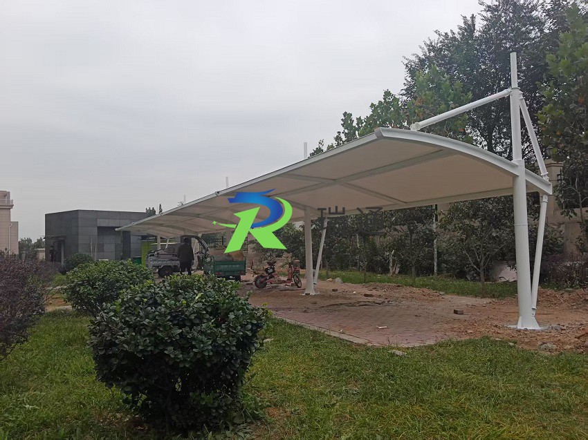 拉杆002-膜结构电动车棚